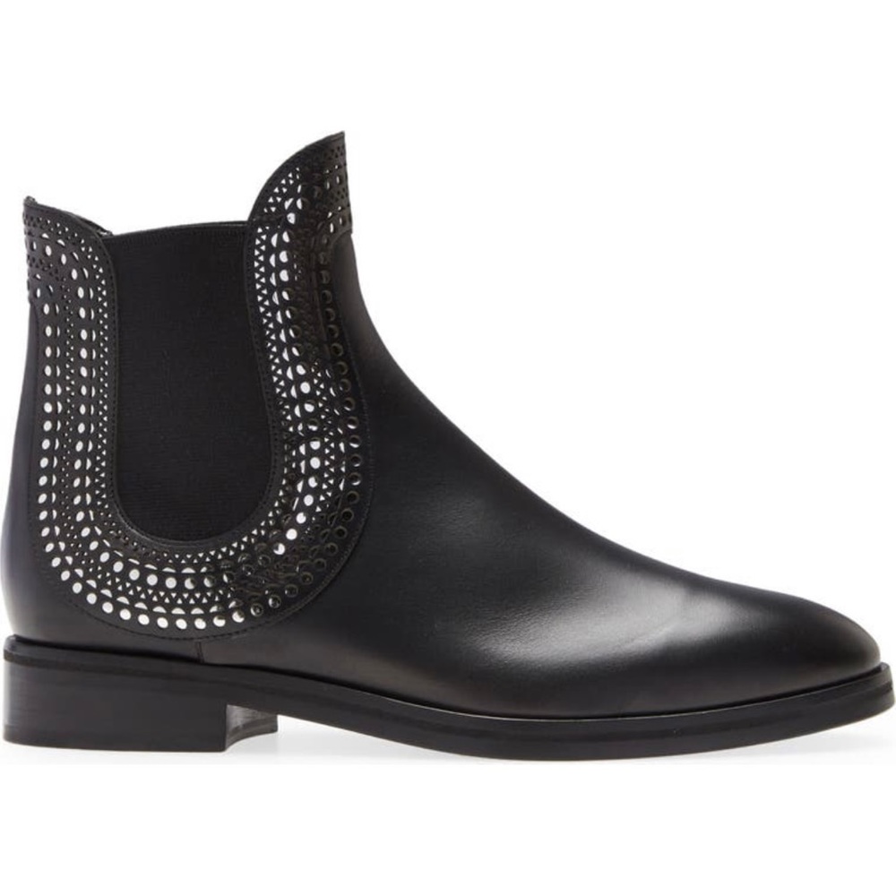 Alaia cutout trim chelsea boot - Picture 2 of 11
